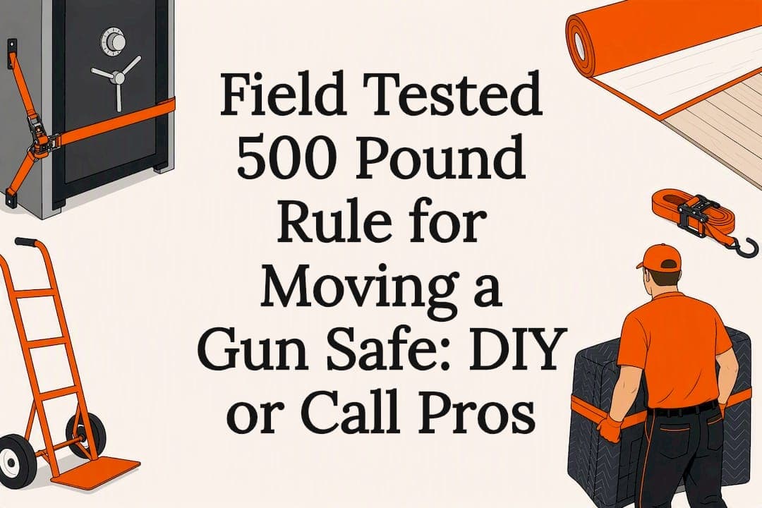 Field Tested 500 Pound Rule for Moving a Gun Safe: DIY or Call Pros