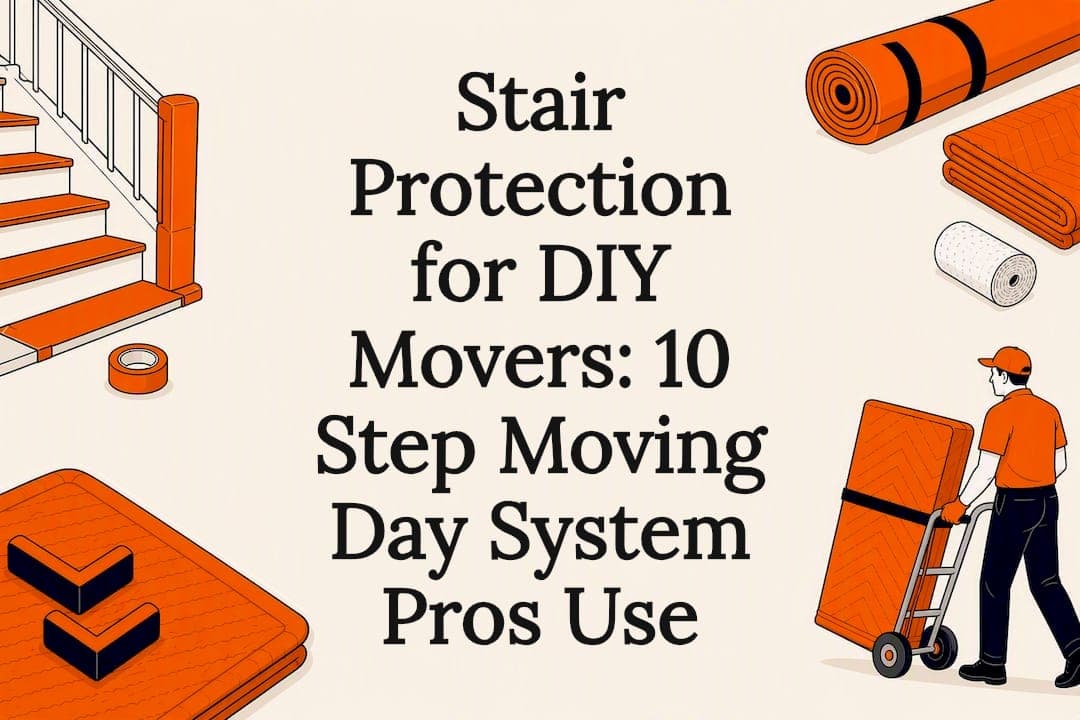 Stair Protection for DIY Movers: 10 Step Moving Day System Pros Use