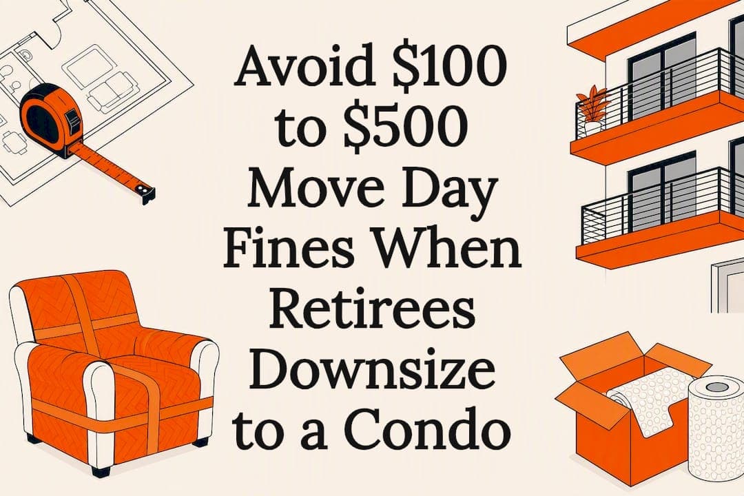 Avoid $100 to $500 Move Day Fines When Retirees Downsize to a Condo